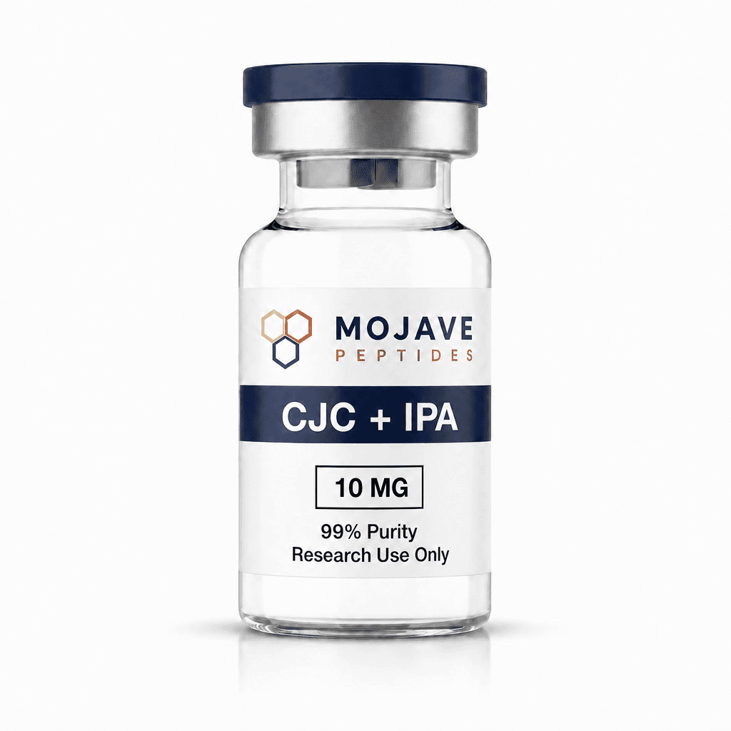 CJC-1295 without DAC + Ipamorelin research vial